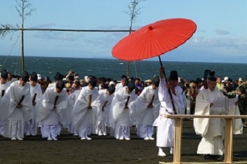 神事「祝詞奏上」