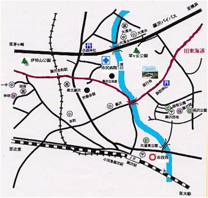 Fujisawa-map