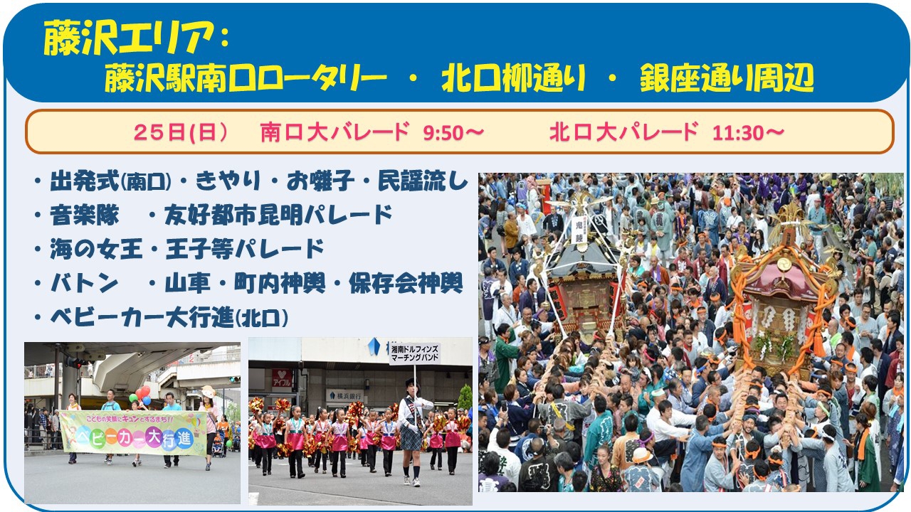 ２０１６年藤沢市民まつり　パレード